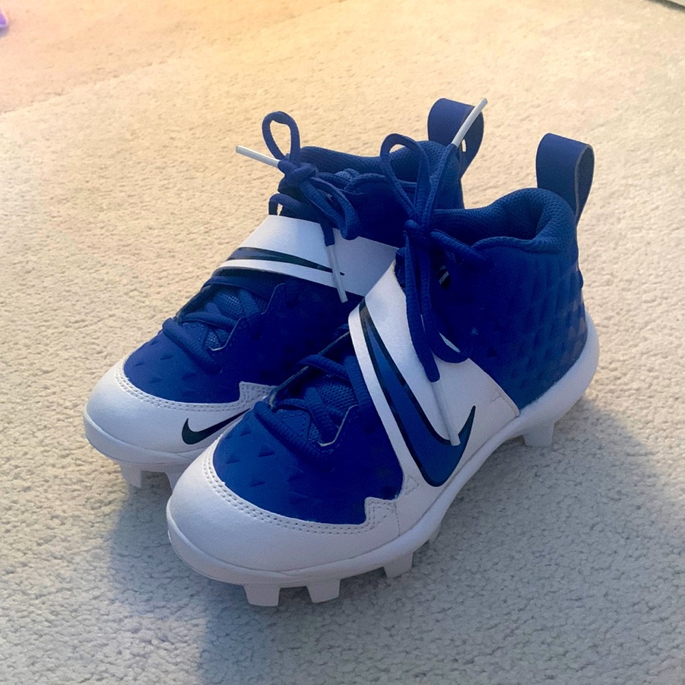 Little Kids Nike Mike Trout cleats (softball/baseball/tee ball), size: 12C